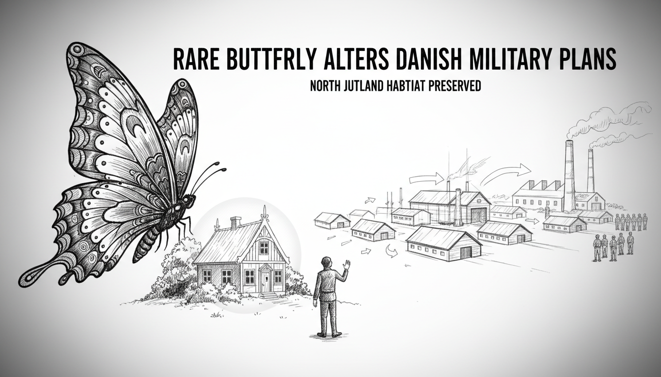 Rare Butterfly Forces Danish Military to Reload Ammunition Factory Plans