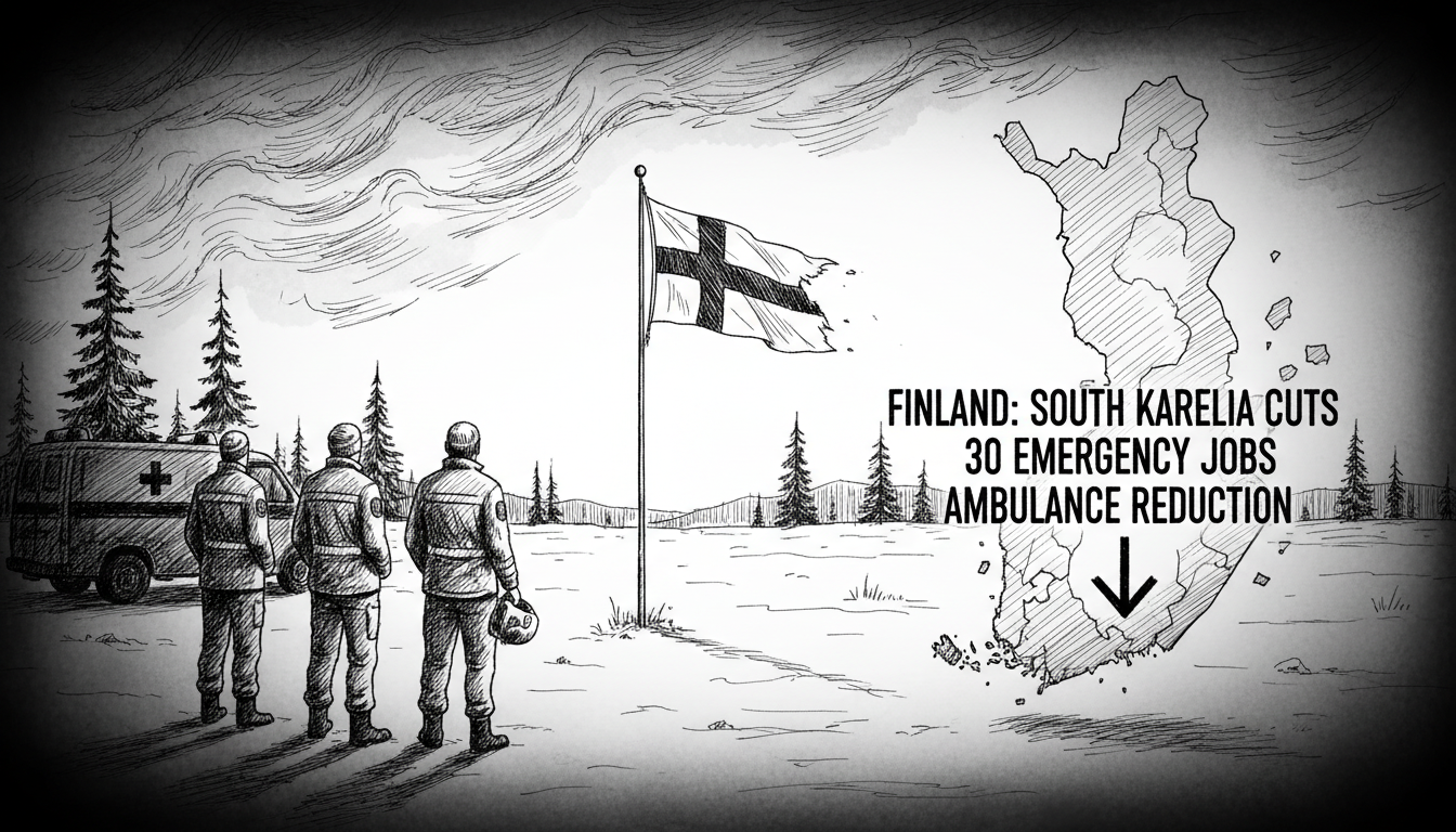 Finnish Emergency Services Face Staff Cuts in South Karelia Region