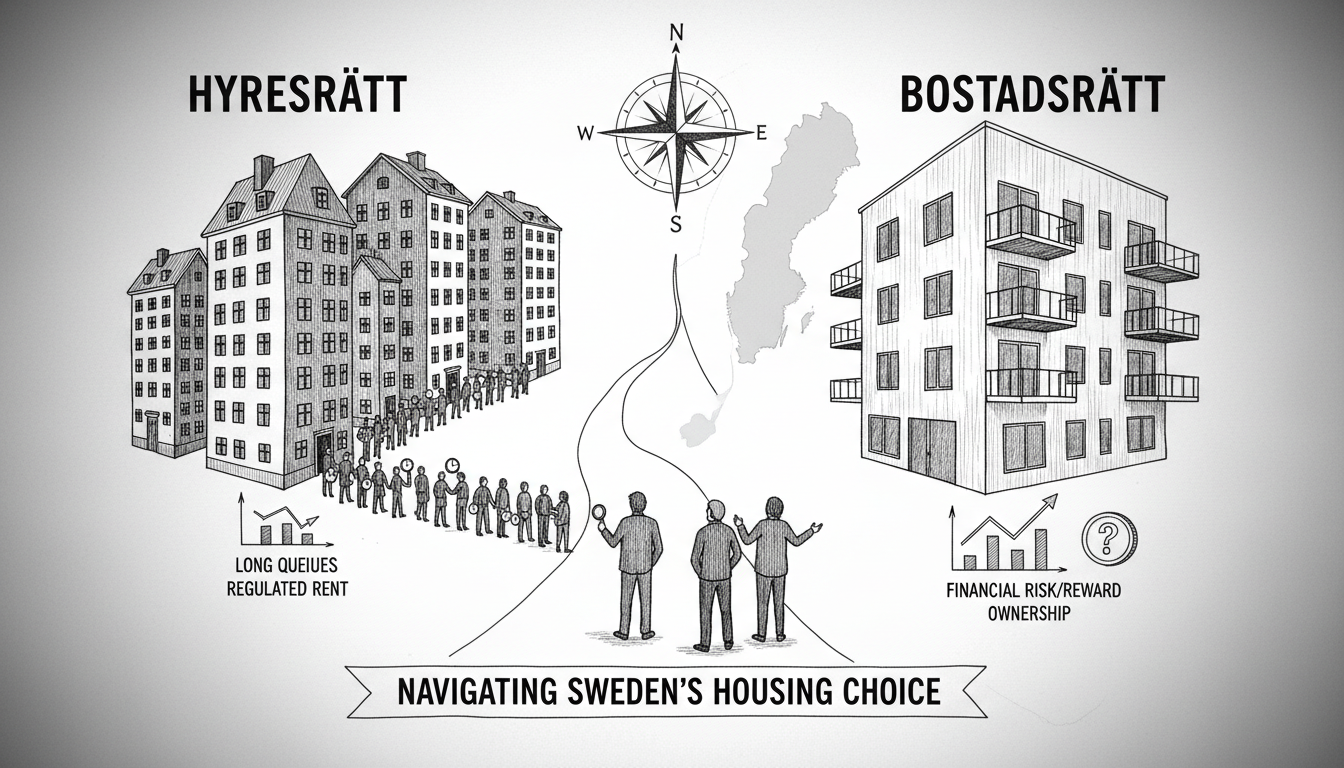 Navigating Hyresrätt vs Bostadsrätt: Sweden's Housing Choice