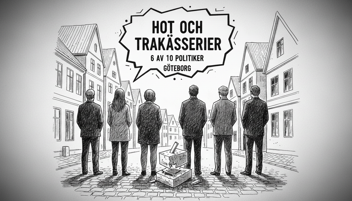 Six in Ten Gothenburg Politicians Face Harassment and Threats