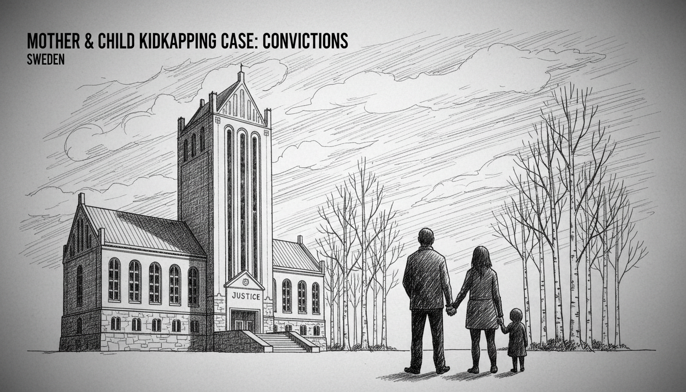 Mother and Child Kidnapping Case Concludes with Multiple Convictions