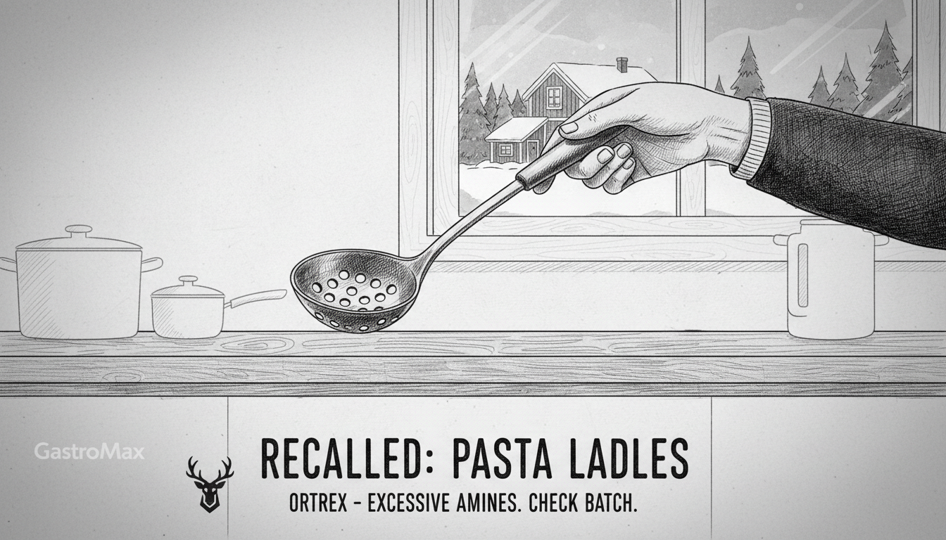 Finnish Household Brand Recalls Pasta Ladles Over Safety Concerns