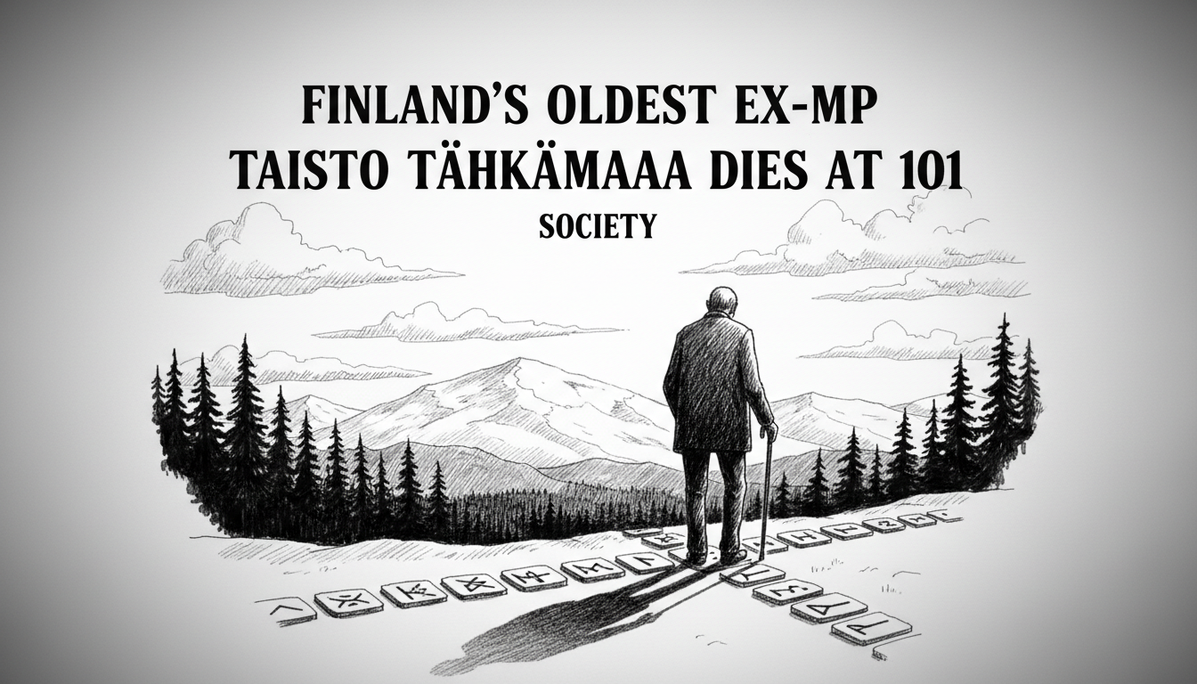 Finland's Oldest Ex-MP Taisto Tähkämaa Dies at 101