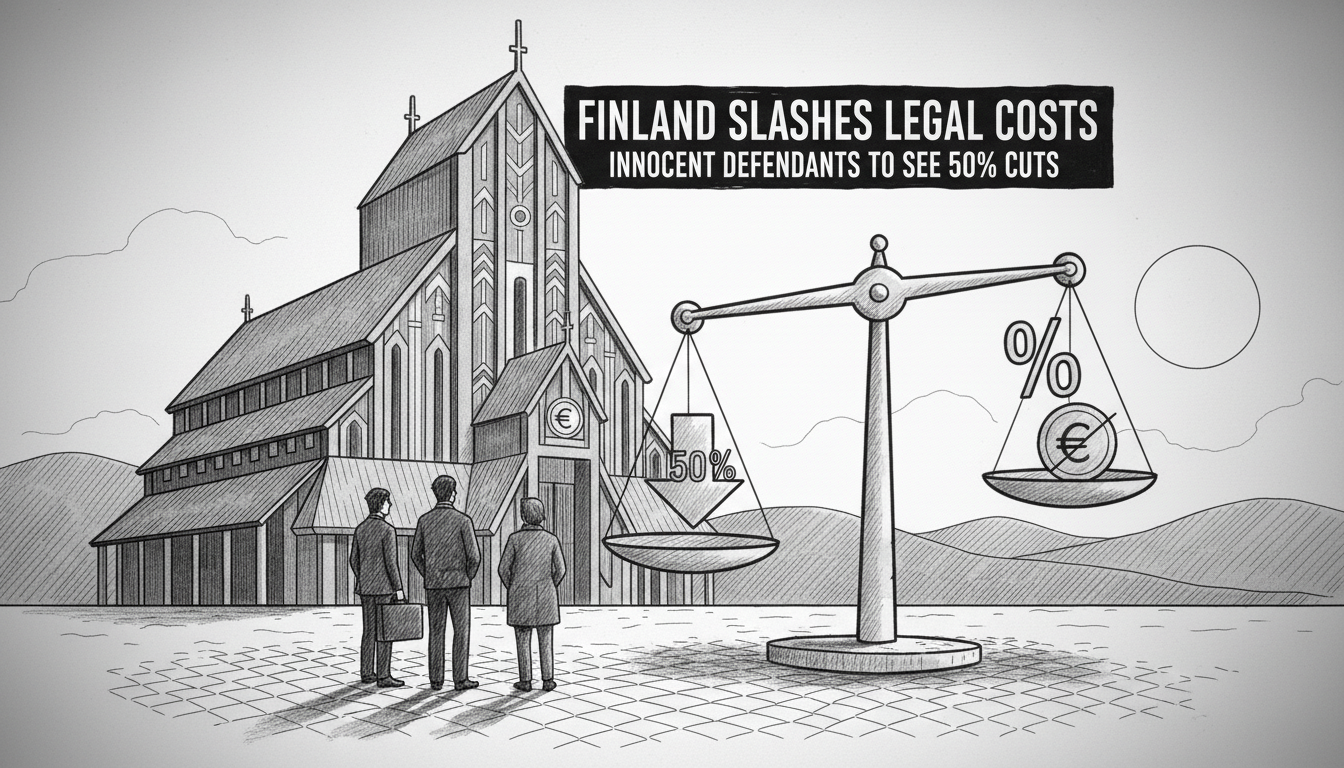 Finland Slashes Innocent Legal Costs: 50% Cuts Planned
