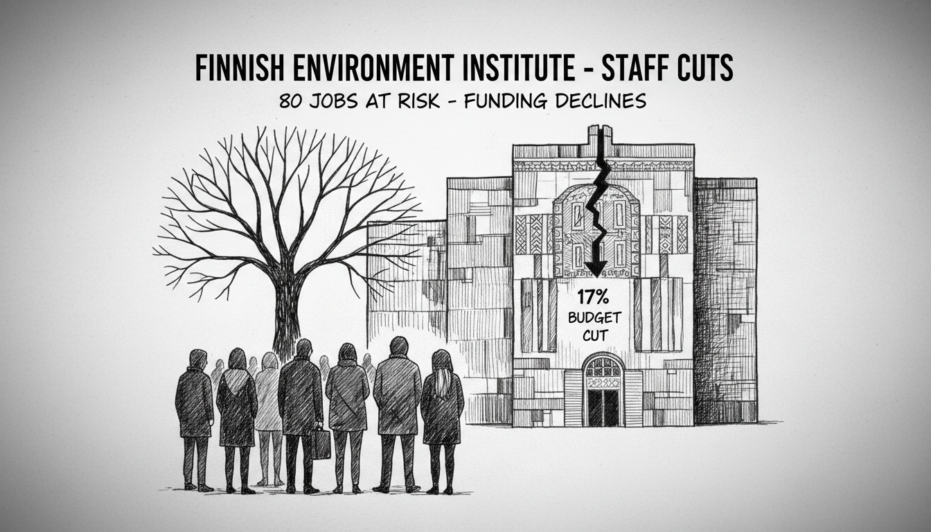 Finnish Environment Institute Begins Staff Cuts, 80 Jobs at Risk