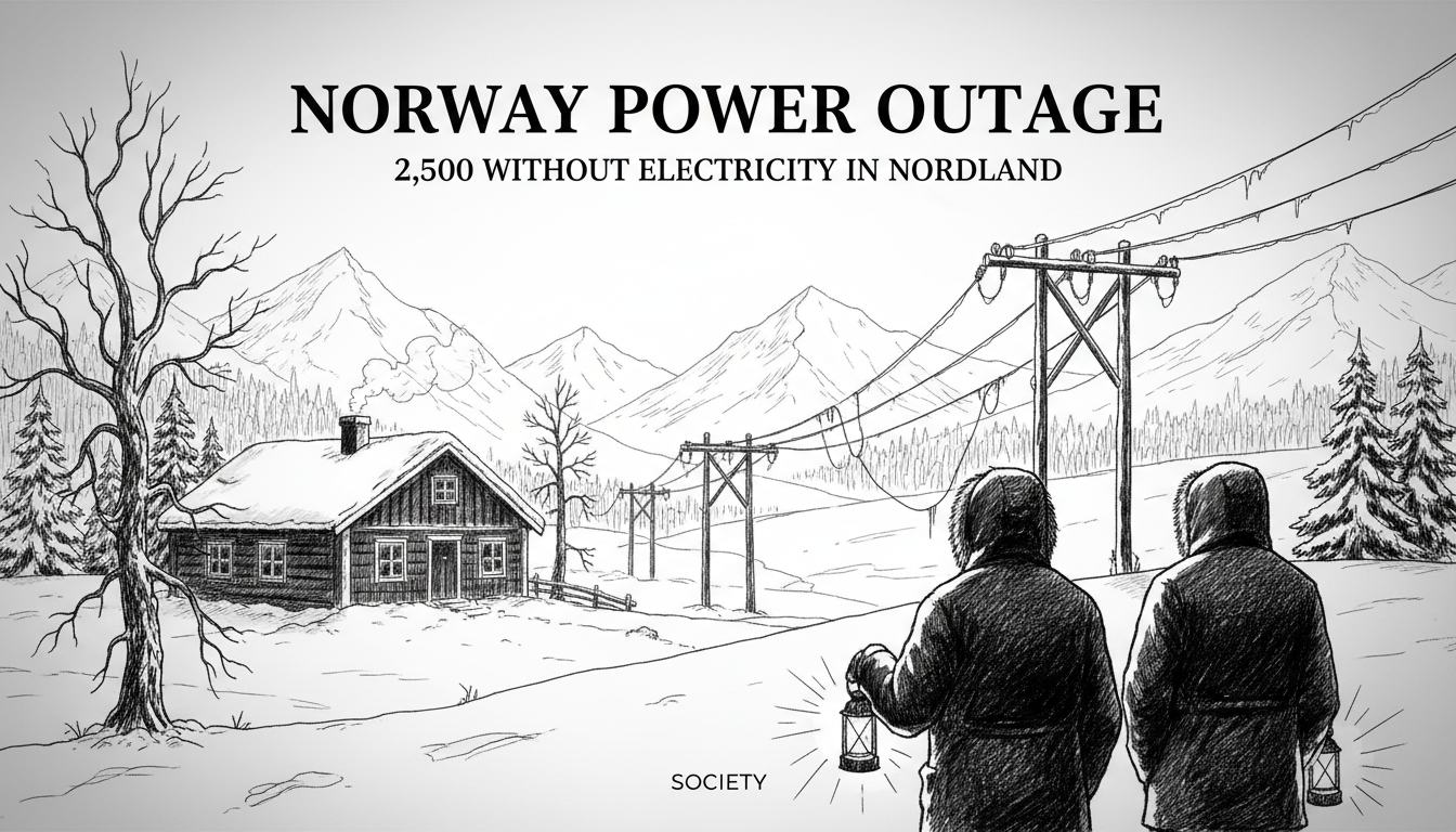 Norway Power Outage: 2,500 Without Electricity in Nordland