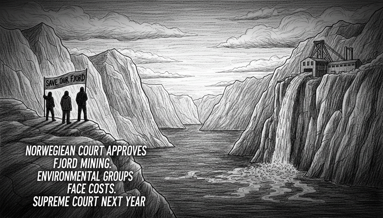 Norwegian Court Approves Continued Fjord Mining Waste Dumping