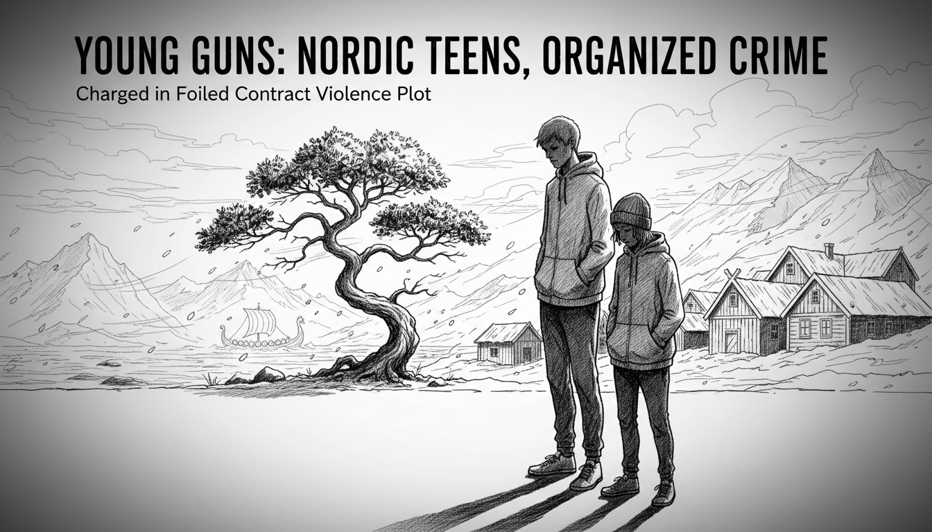 Teenagers Charged in Foiled Contract Violence Plot