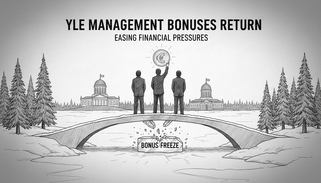 Finnish Broadcasting Company Management Bonuses Return After Freeze