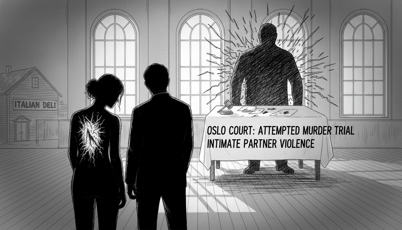 Oslo Court Hears Details of Attempted Murder Case at Italian Deli