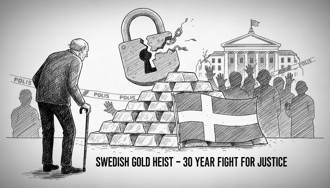 Elderly Swedes Continue Fight for Missing Gold Decades After Fraud