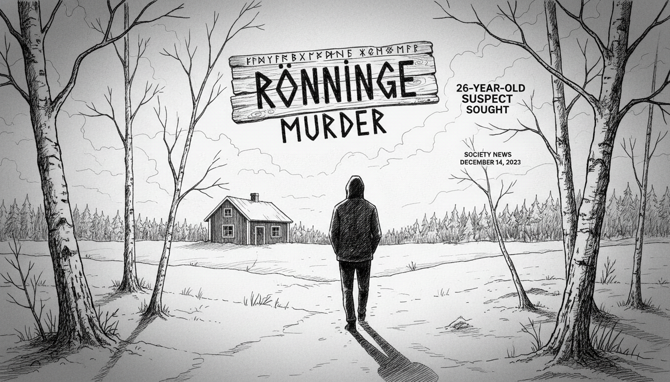 Sweden's Rönninge Murder: 26-Year-Old Suspect Sought
