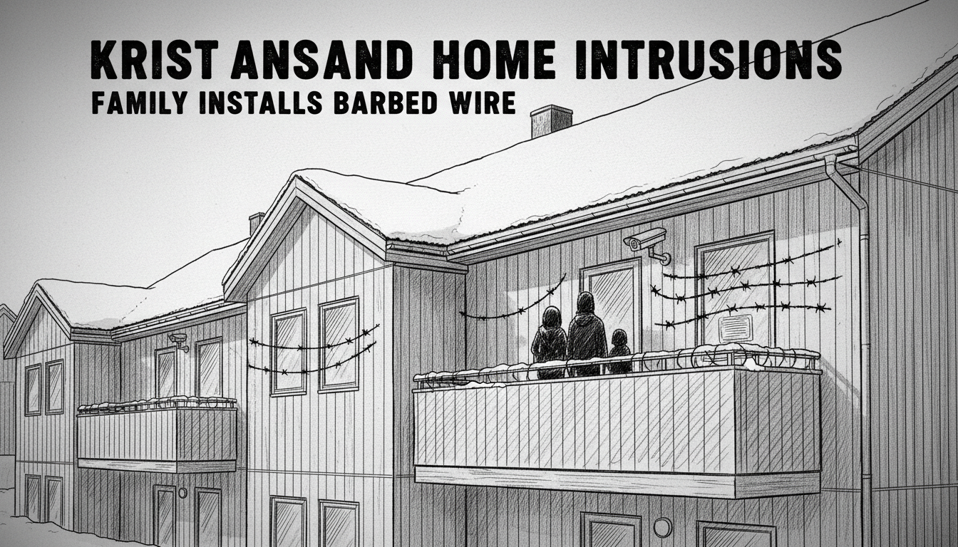 Family Installs Barbed Wire After Repeated Home Intrusions