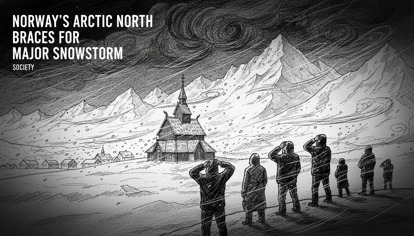 Norway's Arctic North Braces for Major Snowstorm