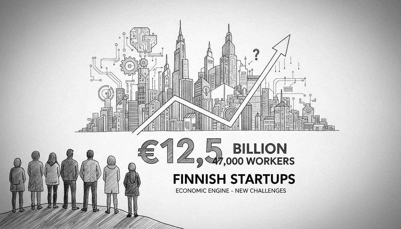 Finnish Startups Generate €12.5 Billion and Employ 47,000 Workers
