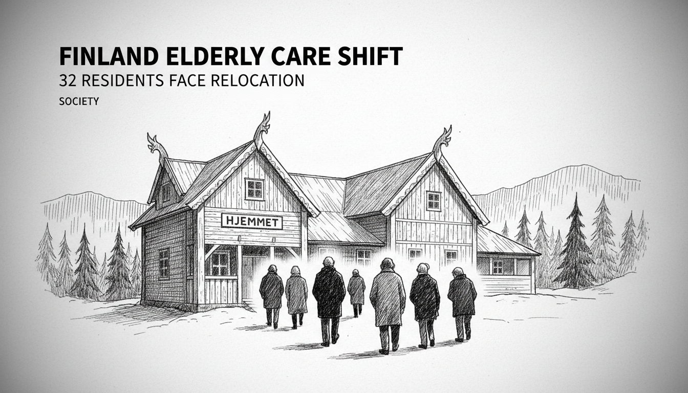 Finland Elderly Care Shift: 32 Residents Face Relocation