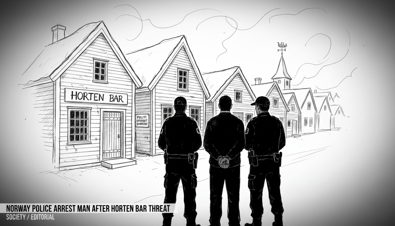 Norway Police Arrest Man After Horten Bar Threat