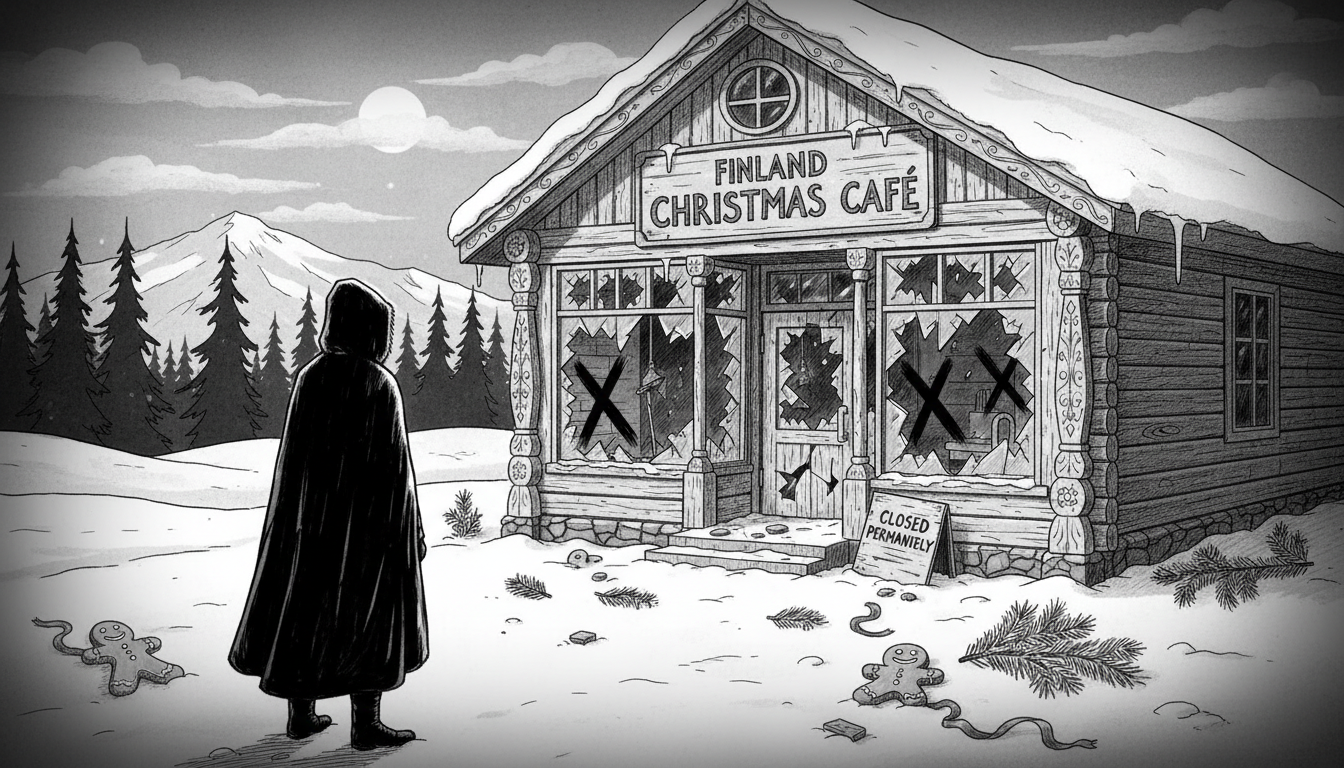 Finland Christmas Café Vandalized: Owner Closes Shop