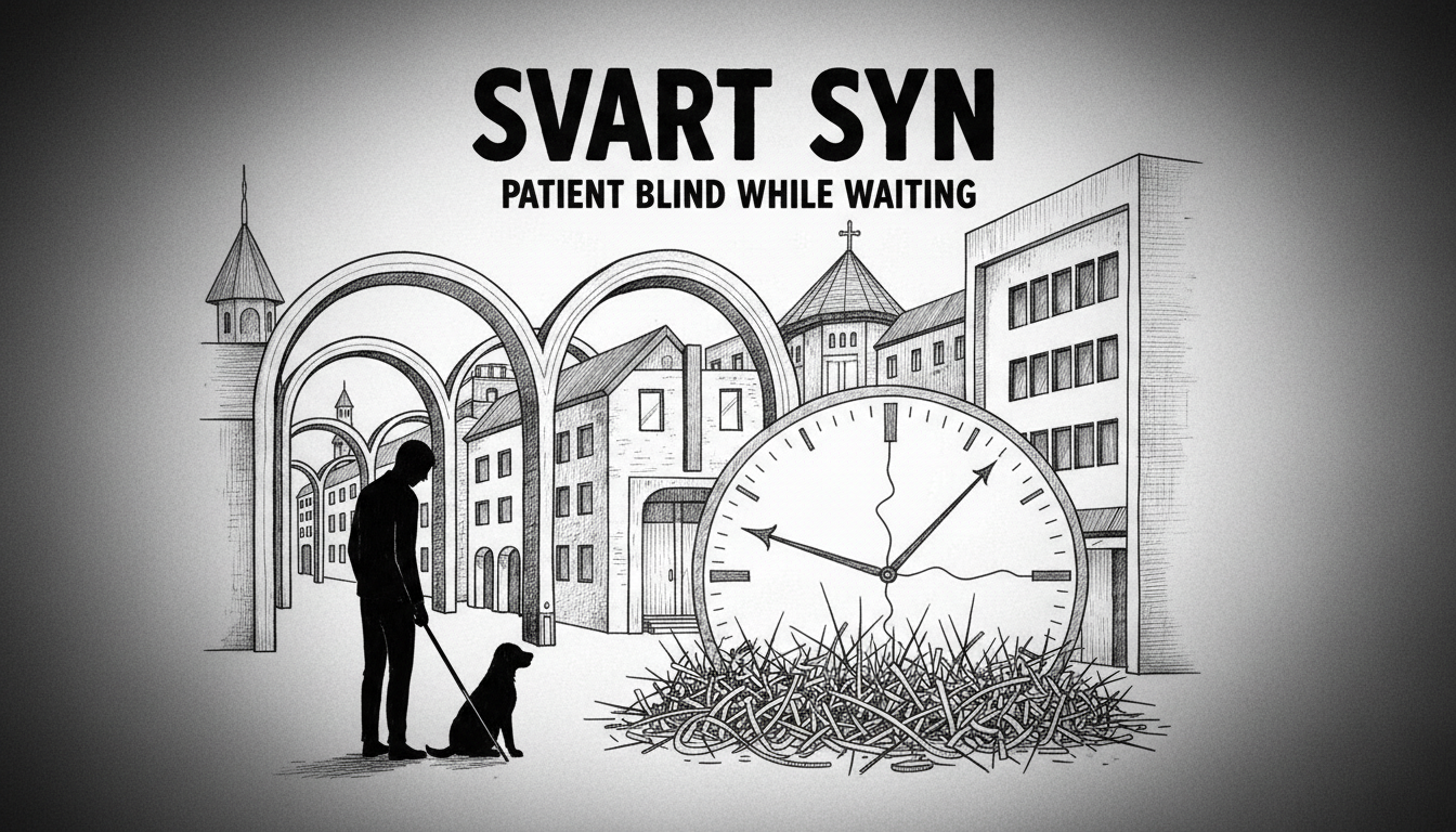 Patient Goes Blind While Waiting for Specialist Care in Southern Sweden