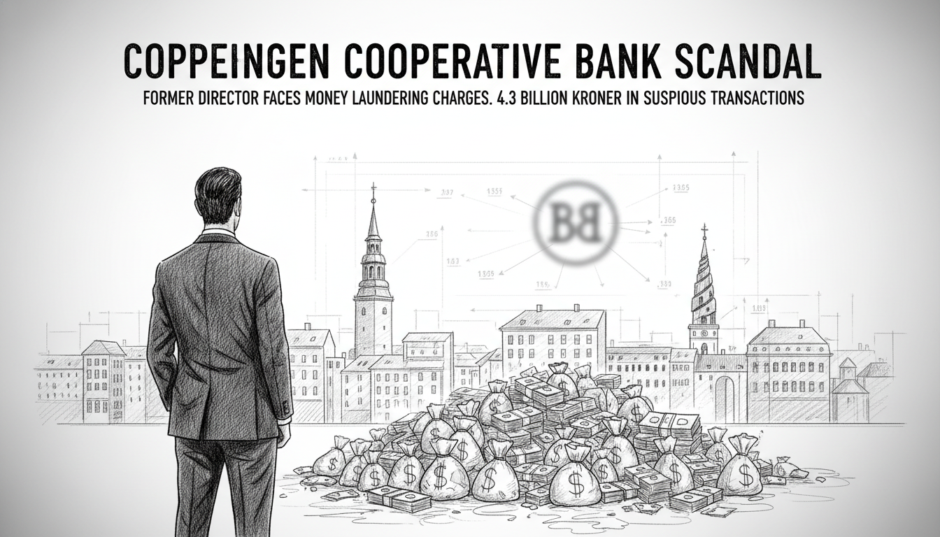 Former Director Faces Money Laundering Charges in Copenhagen Cooperative Bank Case
