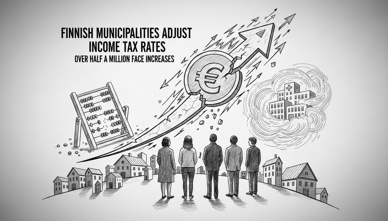 Finnish Municipalities Adjust Income Tax Rates for Residents