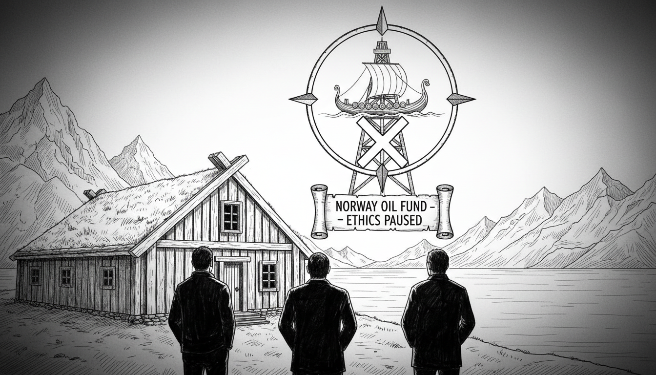 Norway's Oil Fund Ethics Council Paused Amid Political Deal