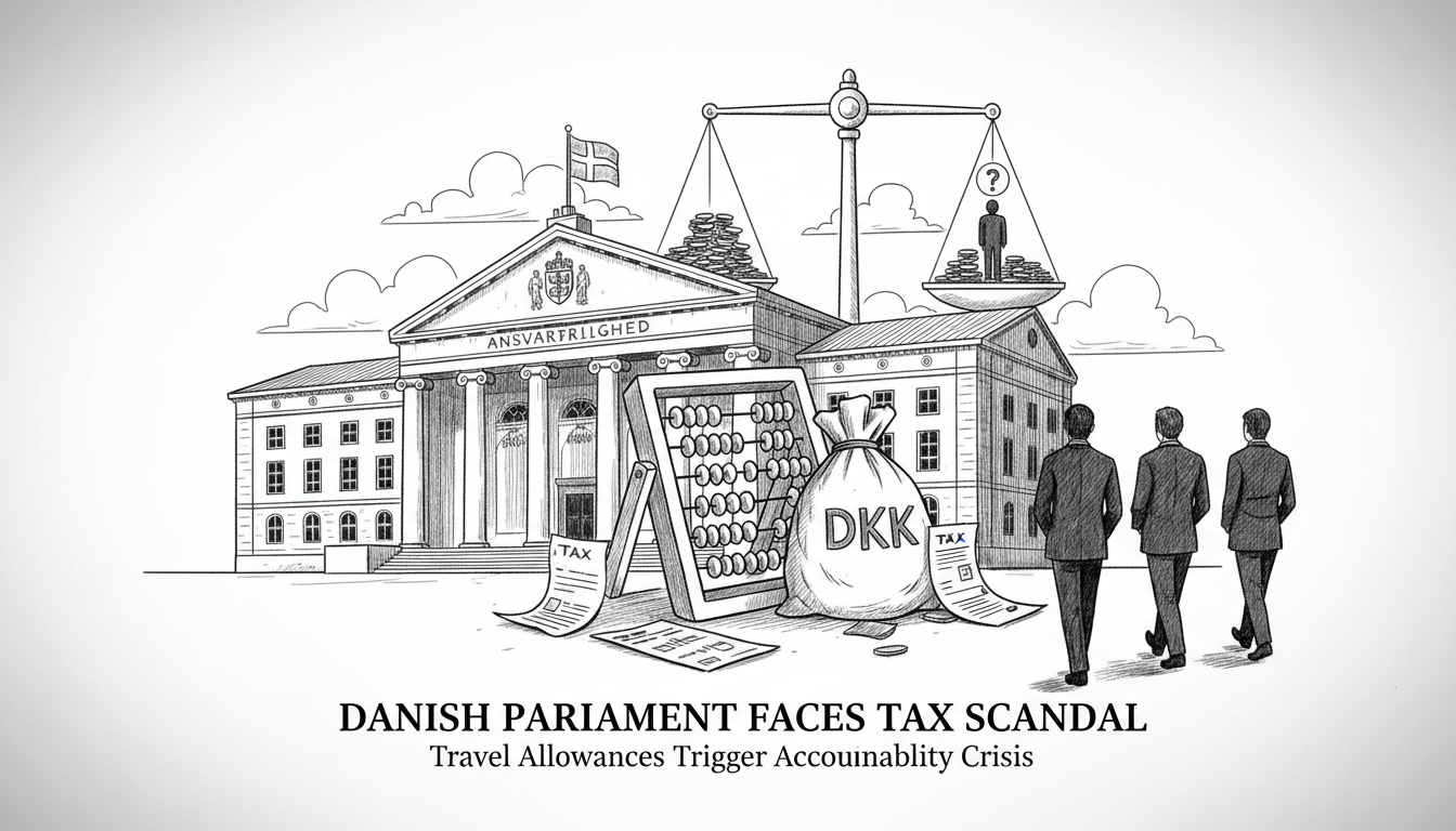 Danish Parliament Members Face Tax Bills Over Travel Allowances