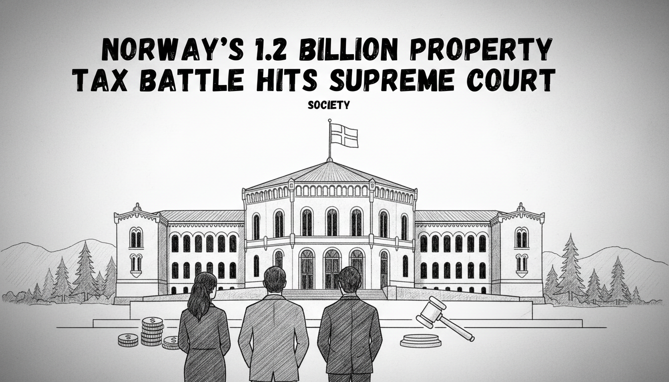 Norway's 1.2 Billion Property Tax Battle Hits Supreme Court