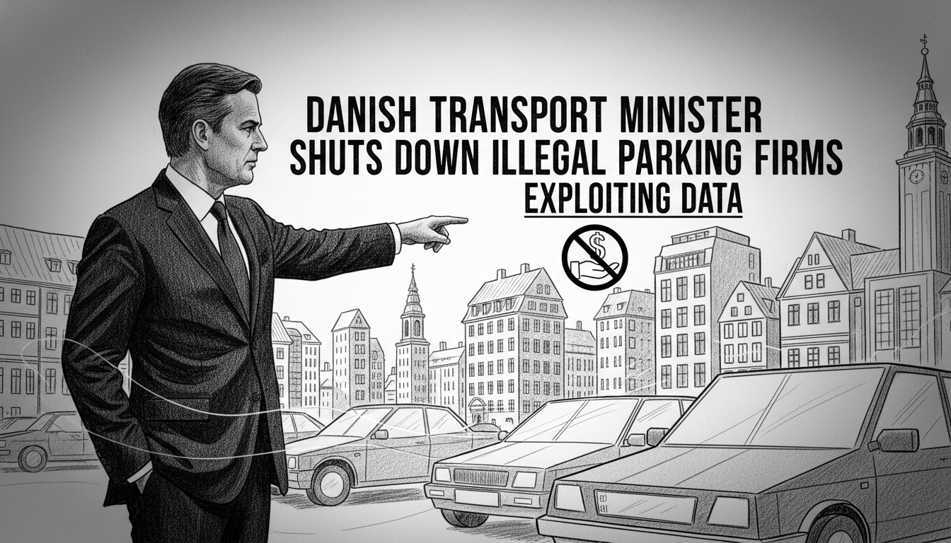 Danish Transport Minister Targets Parking Firms Over Illegal Fines