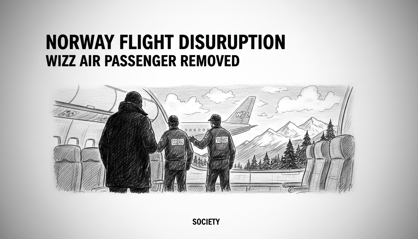 Norway Flight Disruption: Wizz Air Passenger Removed