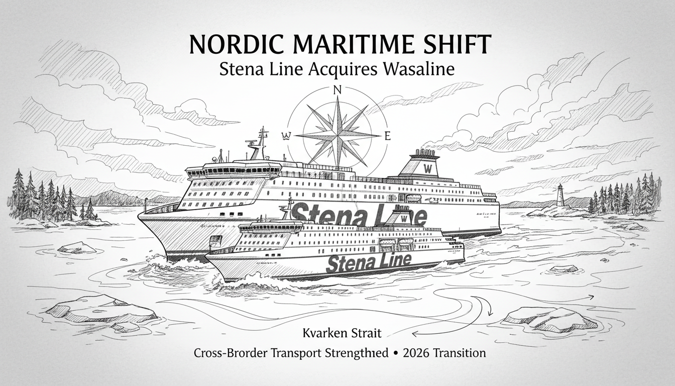 Finnish Ferry Operator Acquired by Swedish Shipping Giant