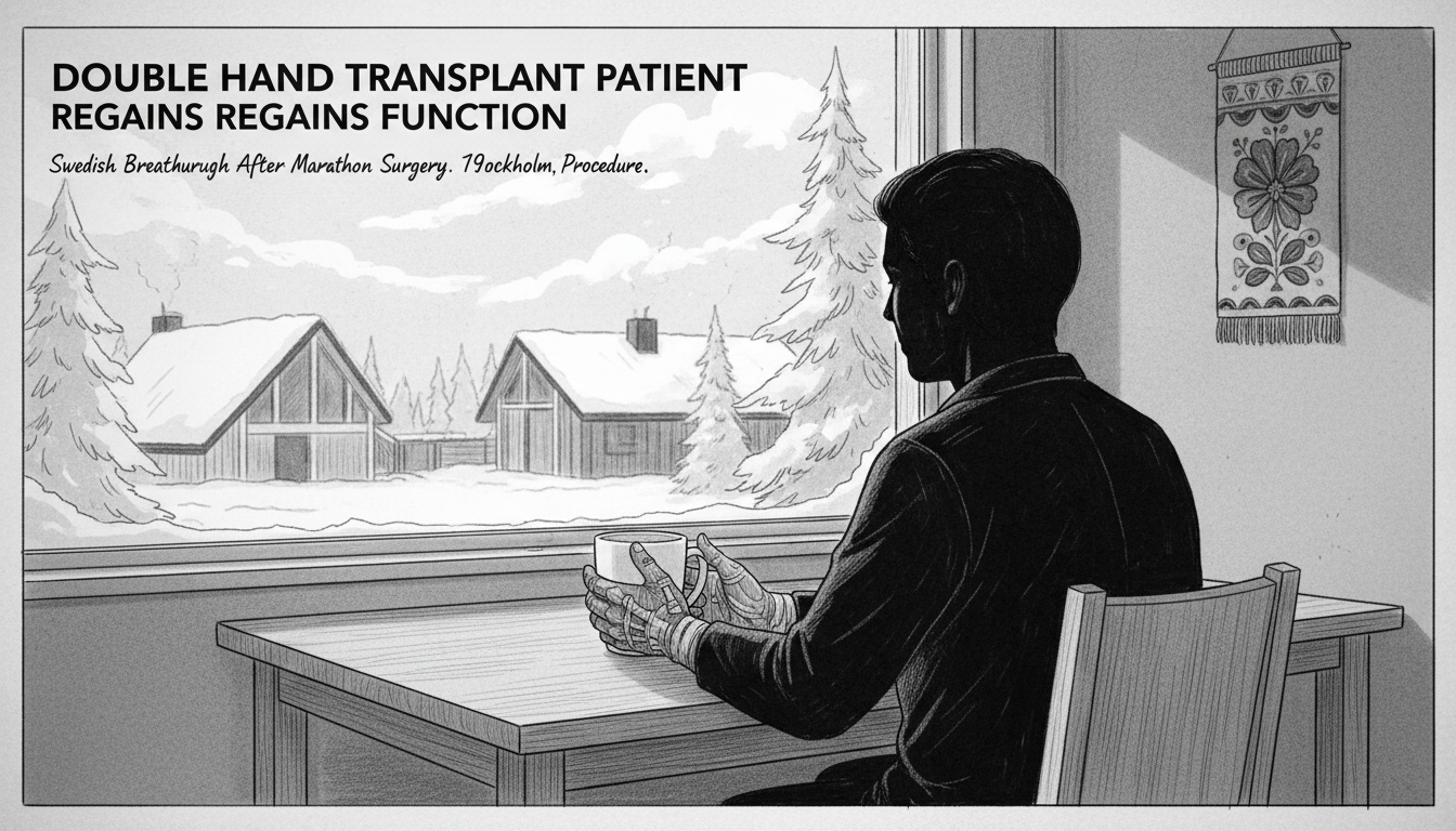 Double Hand Transplant Patient Regains Function After Marathon Surgery