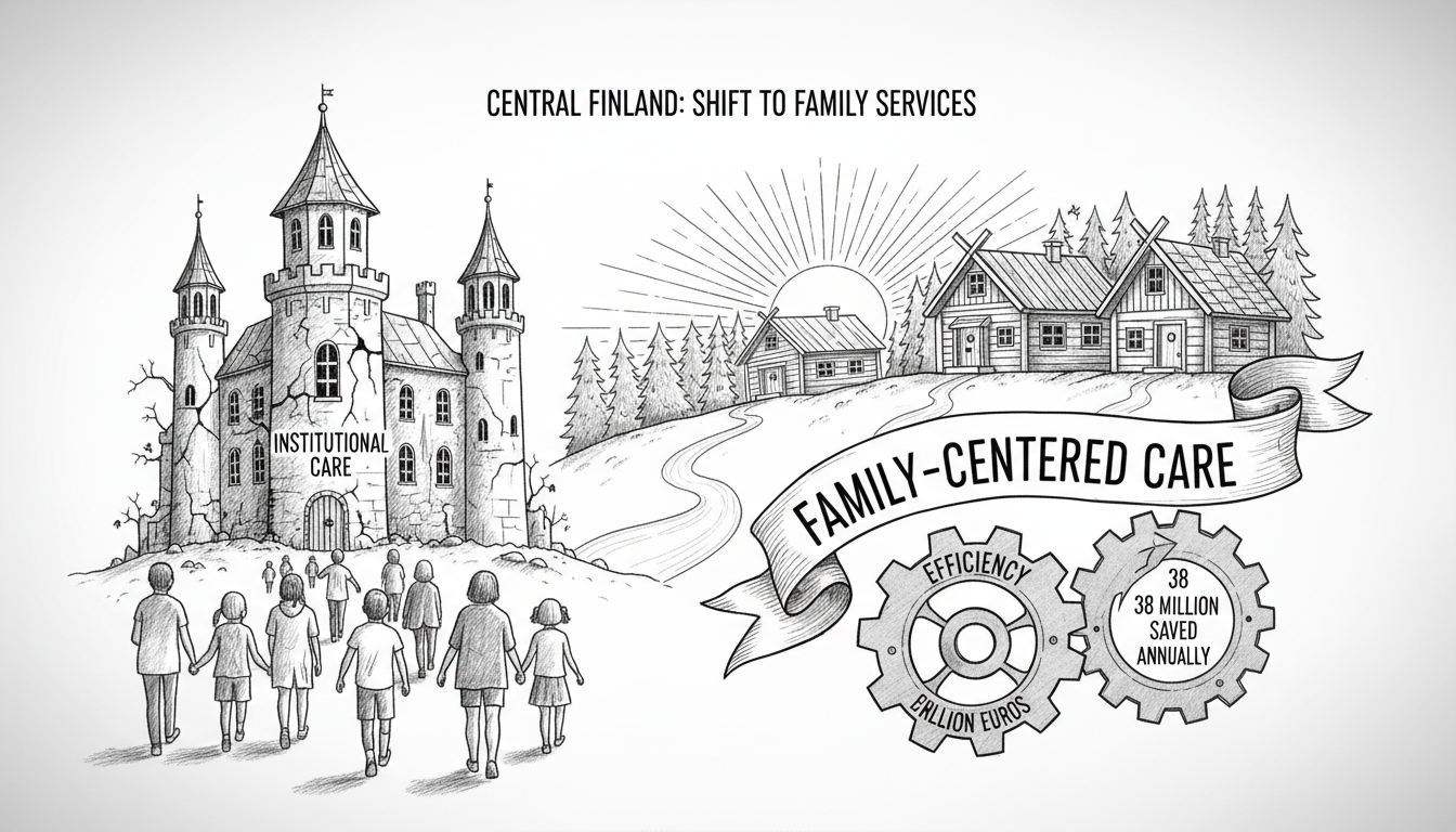 Central Finland welfare district aims to reduce institutional childcare placements