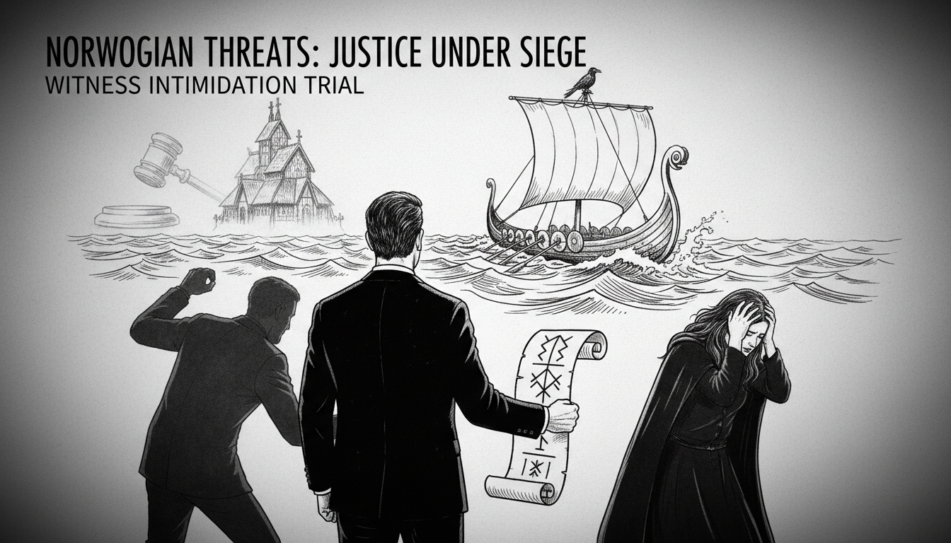 Norwegian Man Admits to Threats Against Women in High-Profile Case