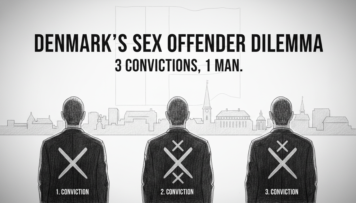 Denmark's Sex Offender Dilemma: 3 Convictions, 1 Man