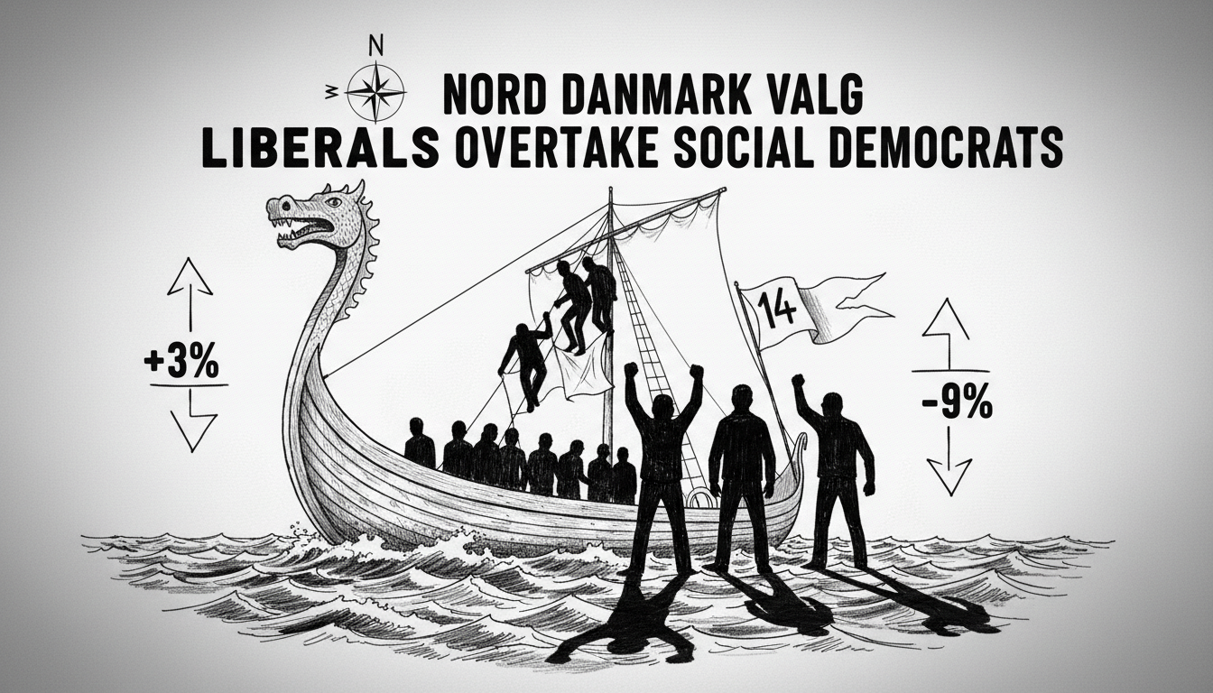 Liberals Overtake Social Democrats in North Denmark Regional Election
