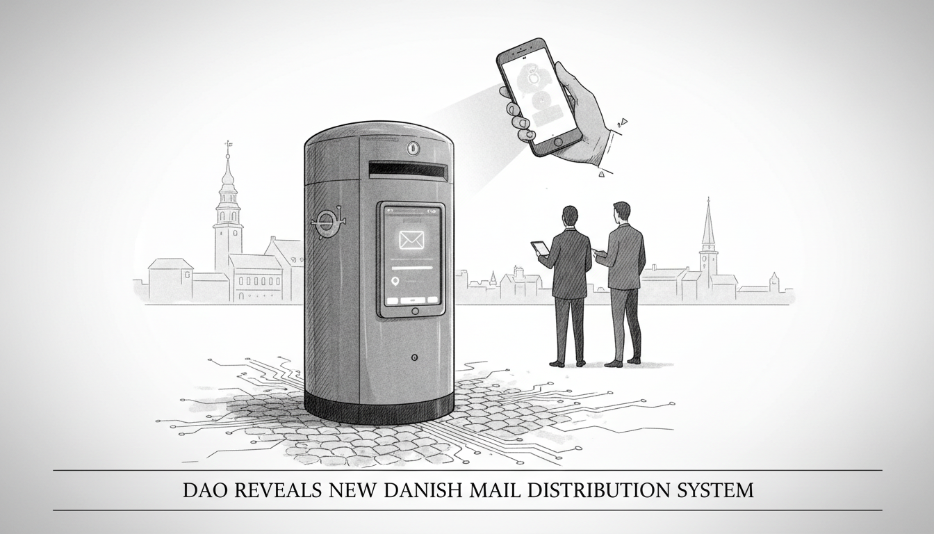 App and Red Mailboxes: Dao Reveals New Danish Mail Distribution System