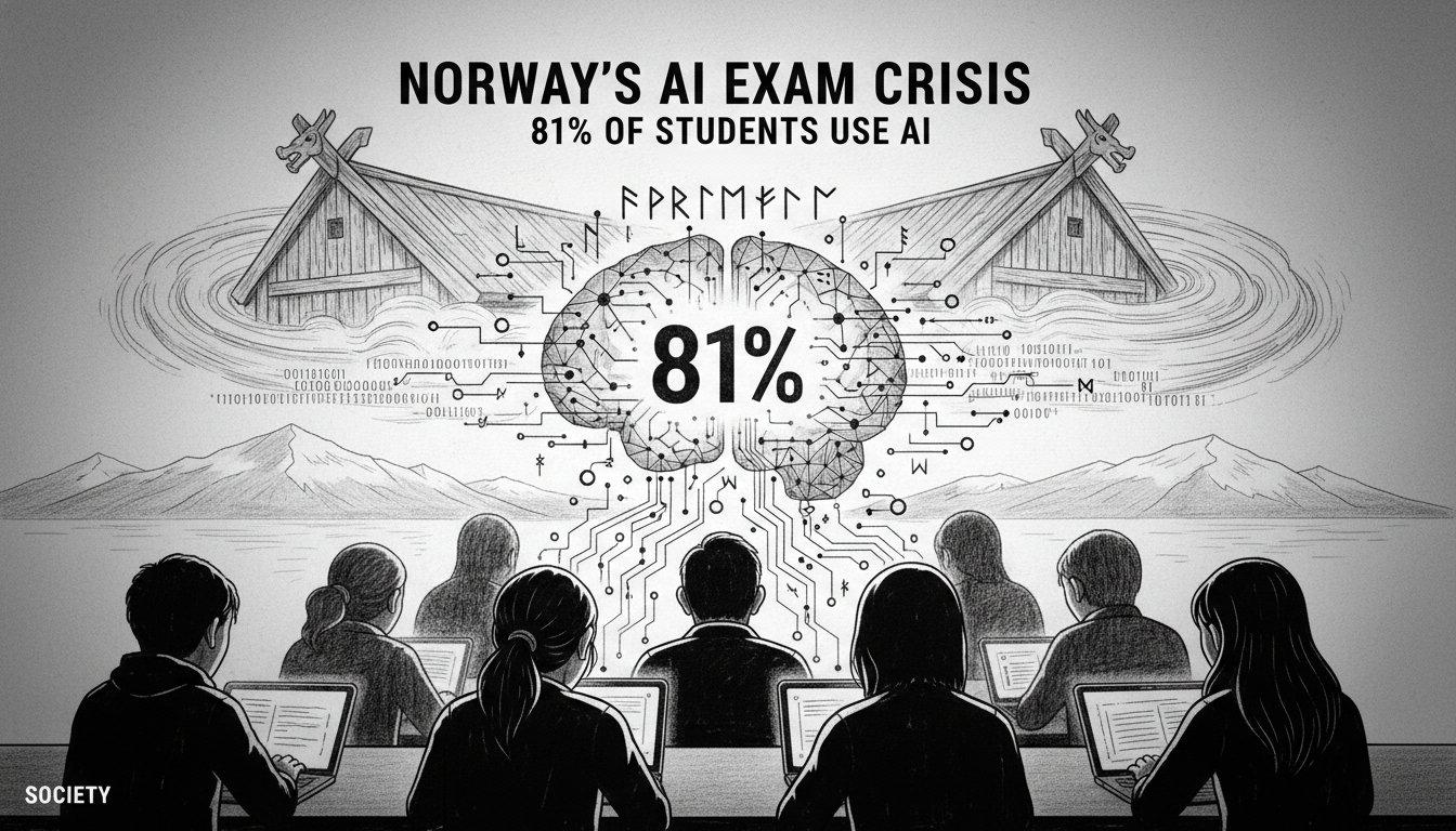 Norway's AI Exam Crisis: 81% of Students Use AI