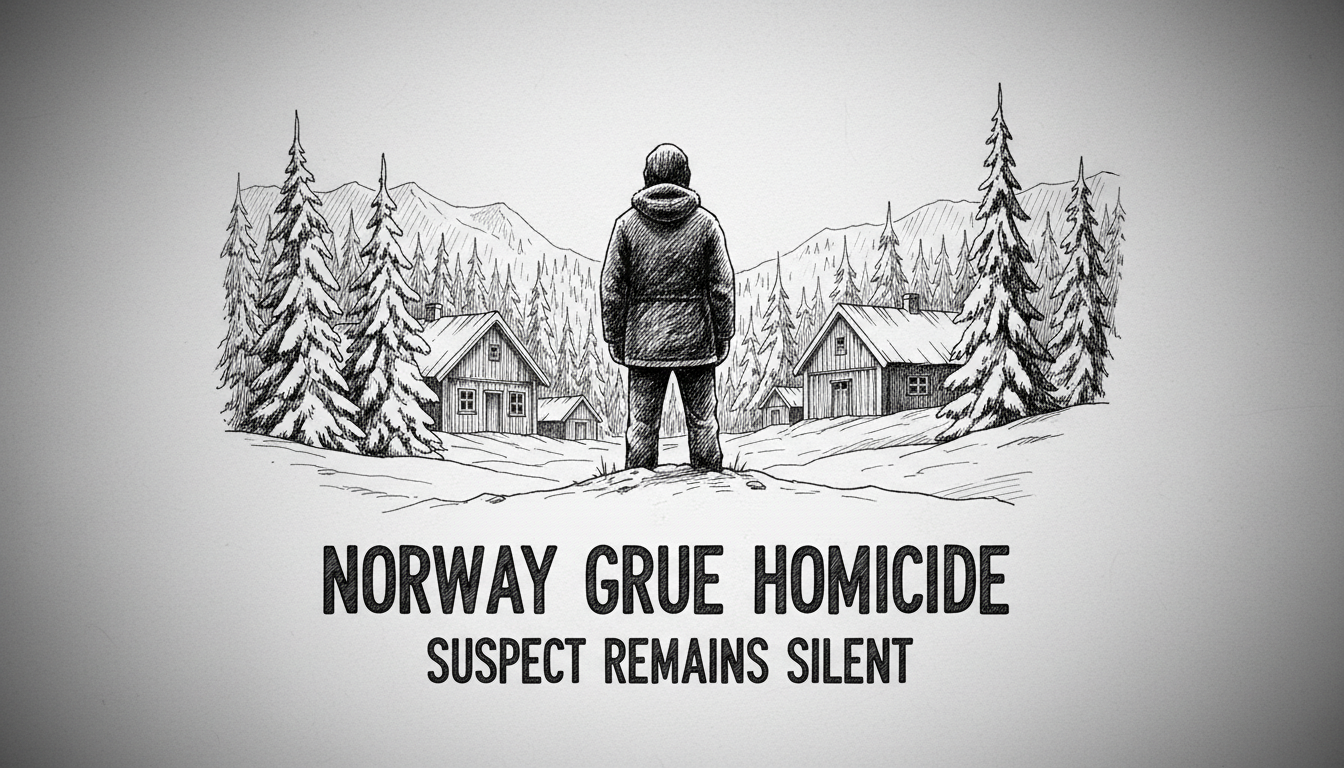 Norway Grue Homicide: Suspect Remains Silent