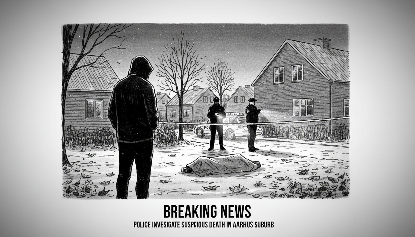 Police Investigate Suspicious Death in Aarhus Suburb