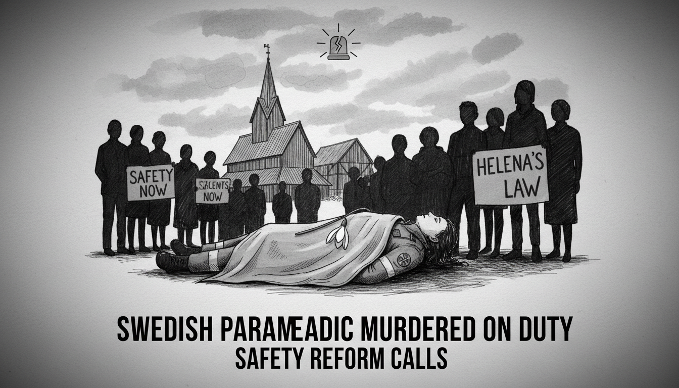 Swedish Paramedic Murdered on Duty Sparks Safety Reform Calls