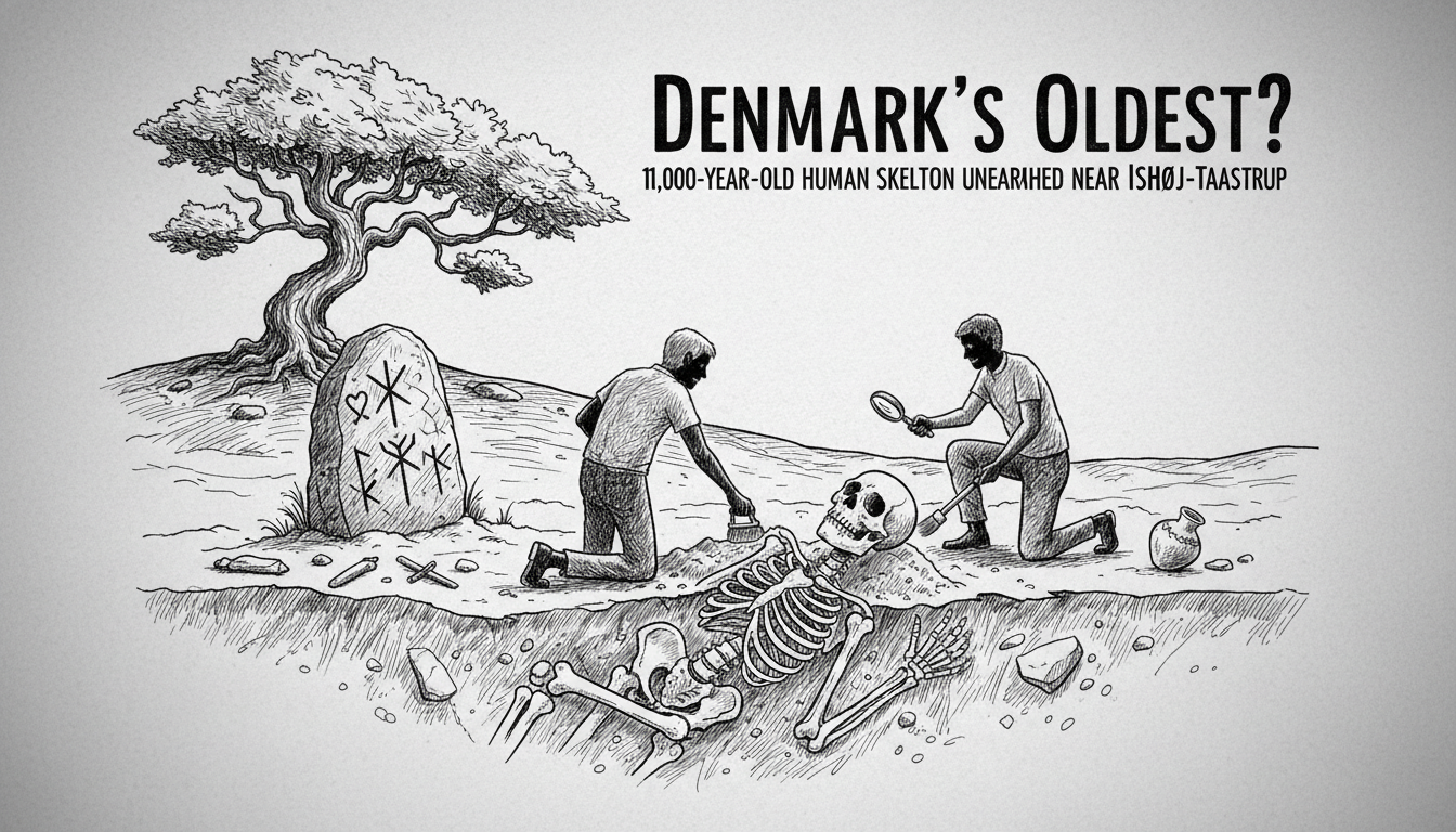 Archaeologists May Have Found Denmark's Oldest Human Skeleton
