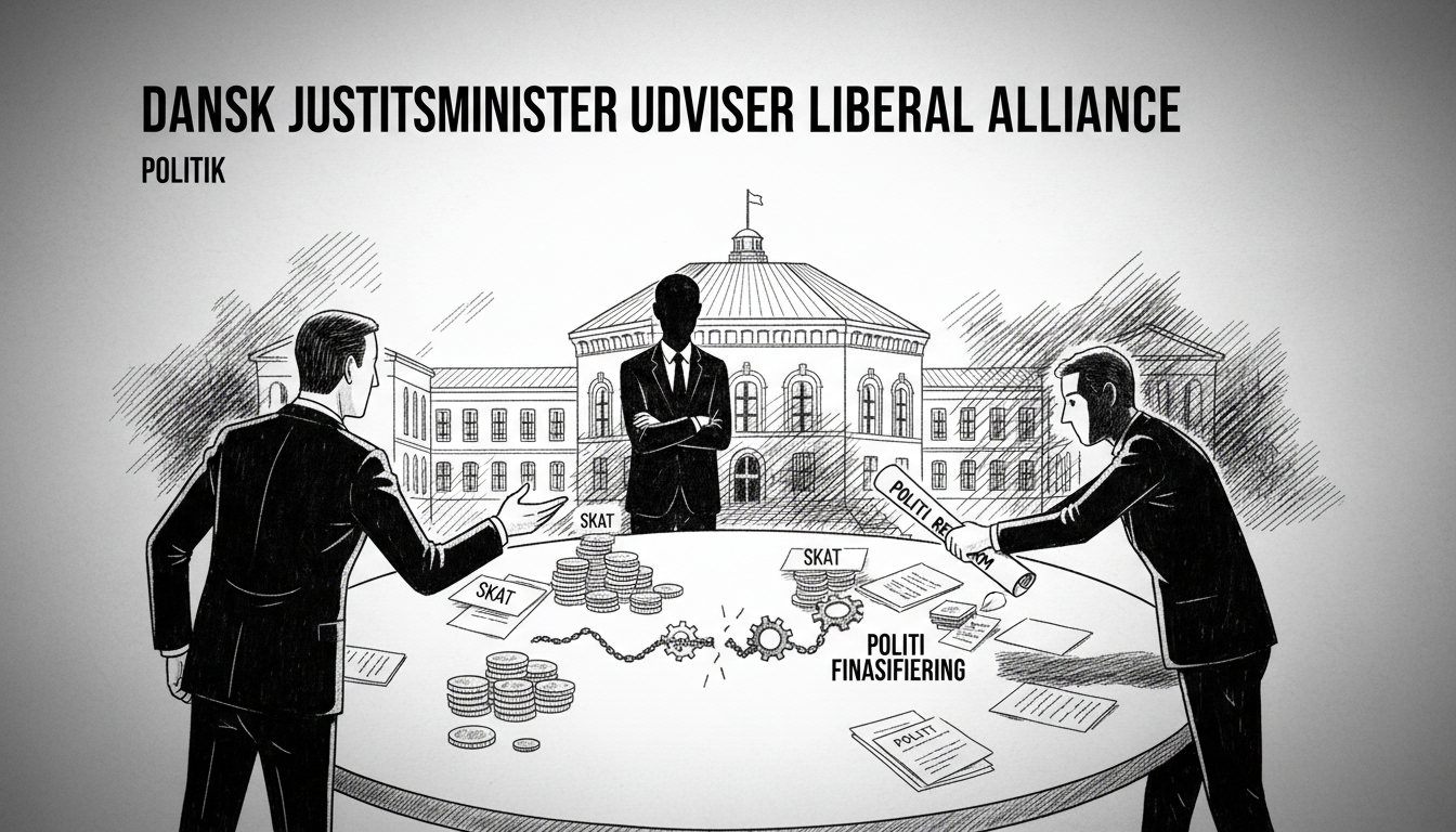 Danish Justice Minister Expels Liberal Alliance from Police Reform Talks