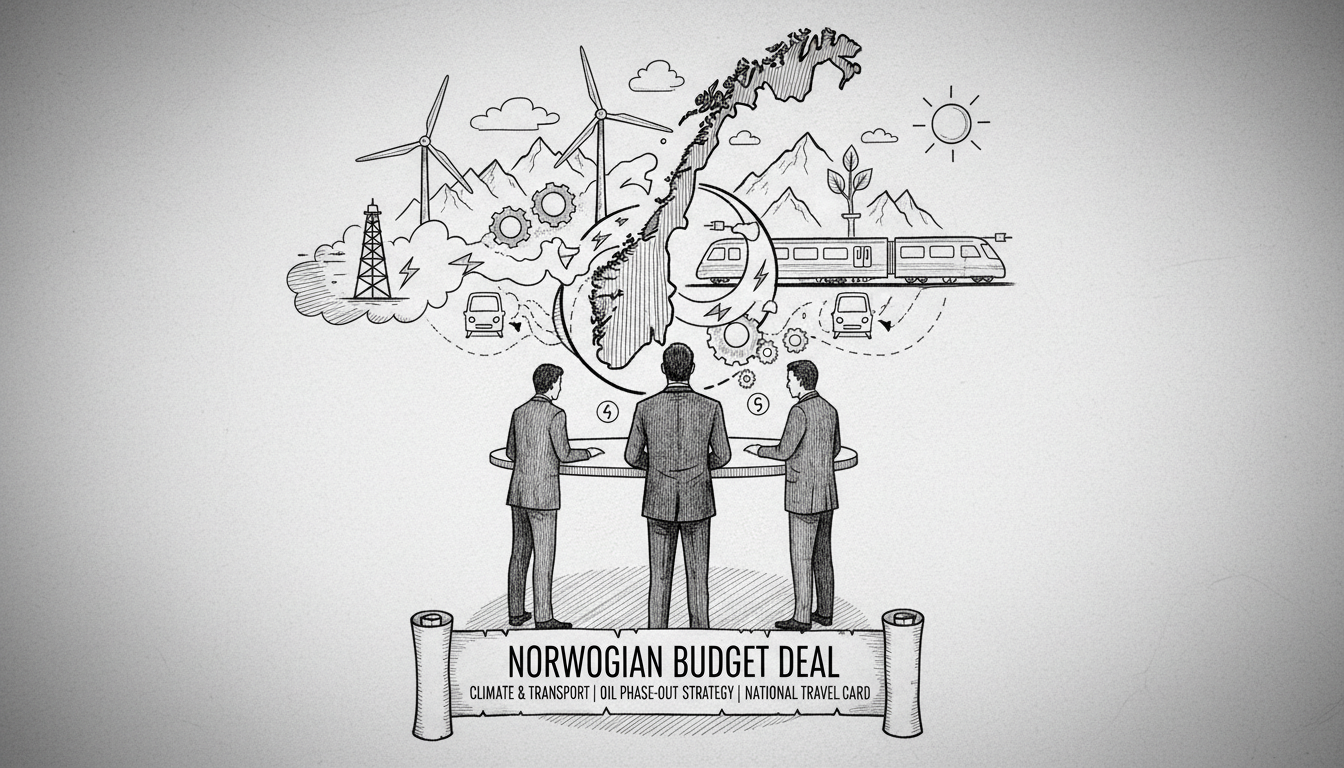 Norwegian Government Reaches Budget Deal with Focus on Climate and Transport