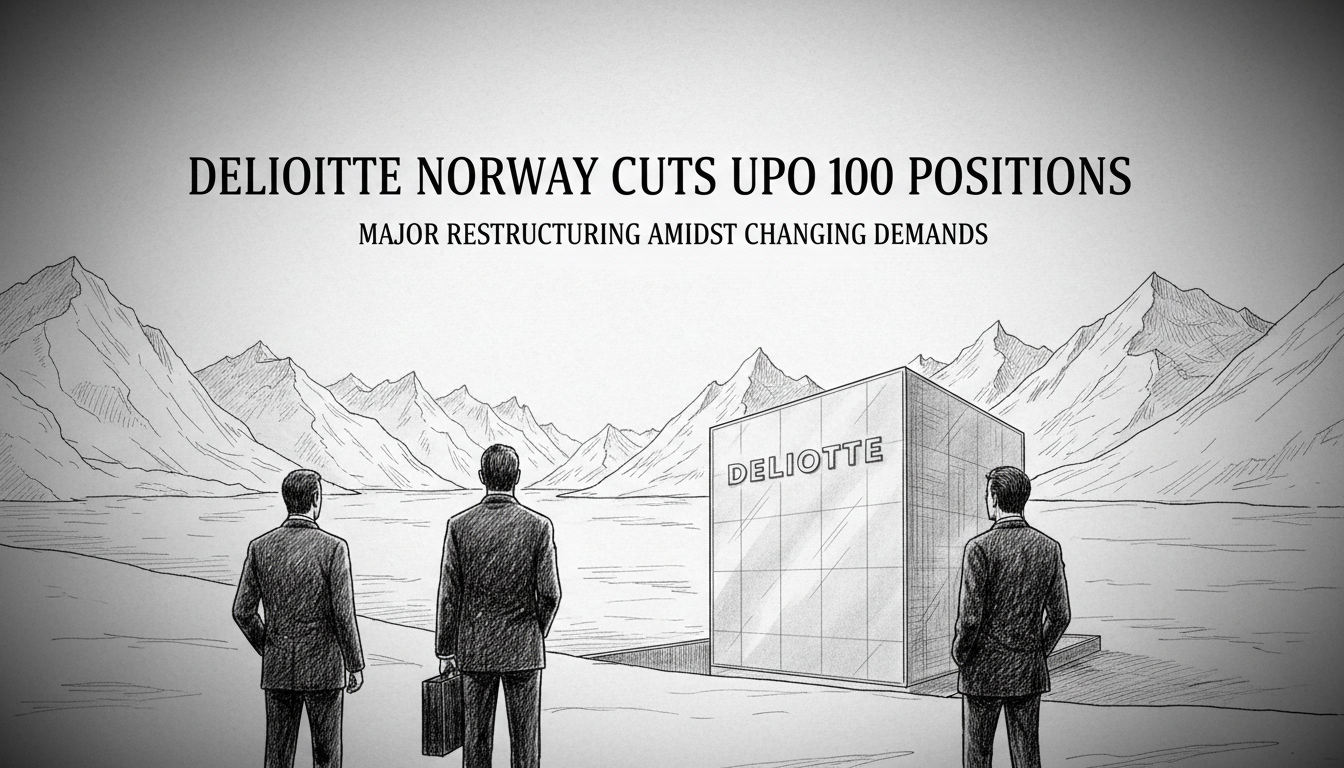 Deloitte Norway Cuts Up to 100 Positions in Major Restructuring