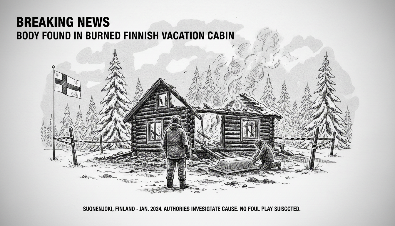 Body Found in Burned Finnish Vacation Cabin