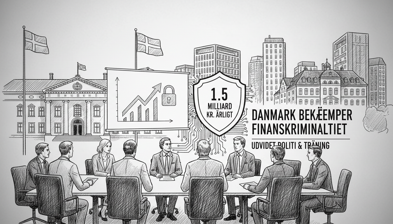 Denmark Boosts Police Budget and Training to Combat Financial Crime
