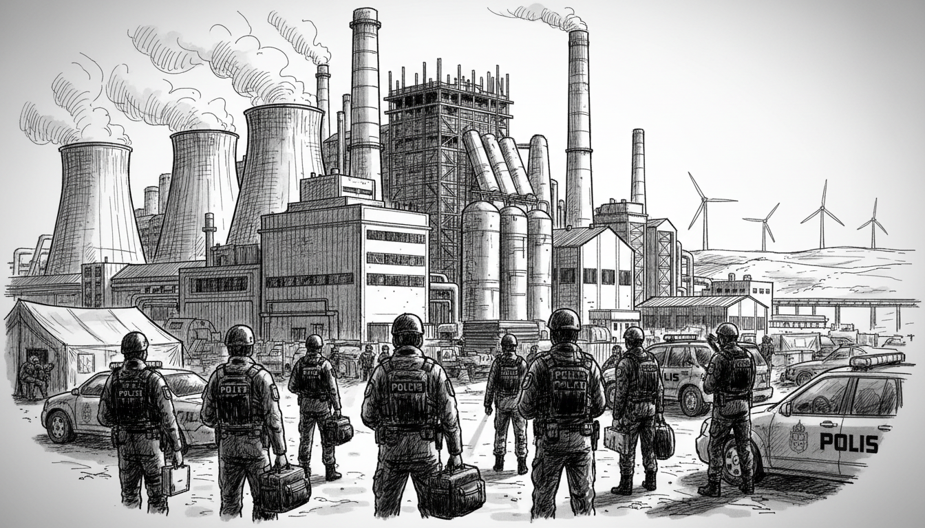 Police Raid at Stegra Steel Plant in Boden