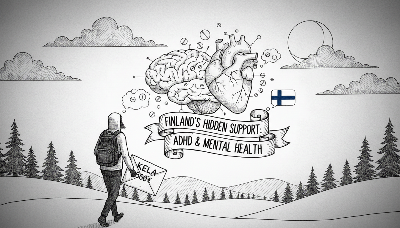 Finland's Hidden 500€ Kela Support: ADHD & Mental Health