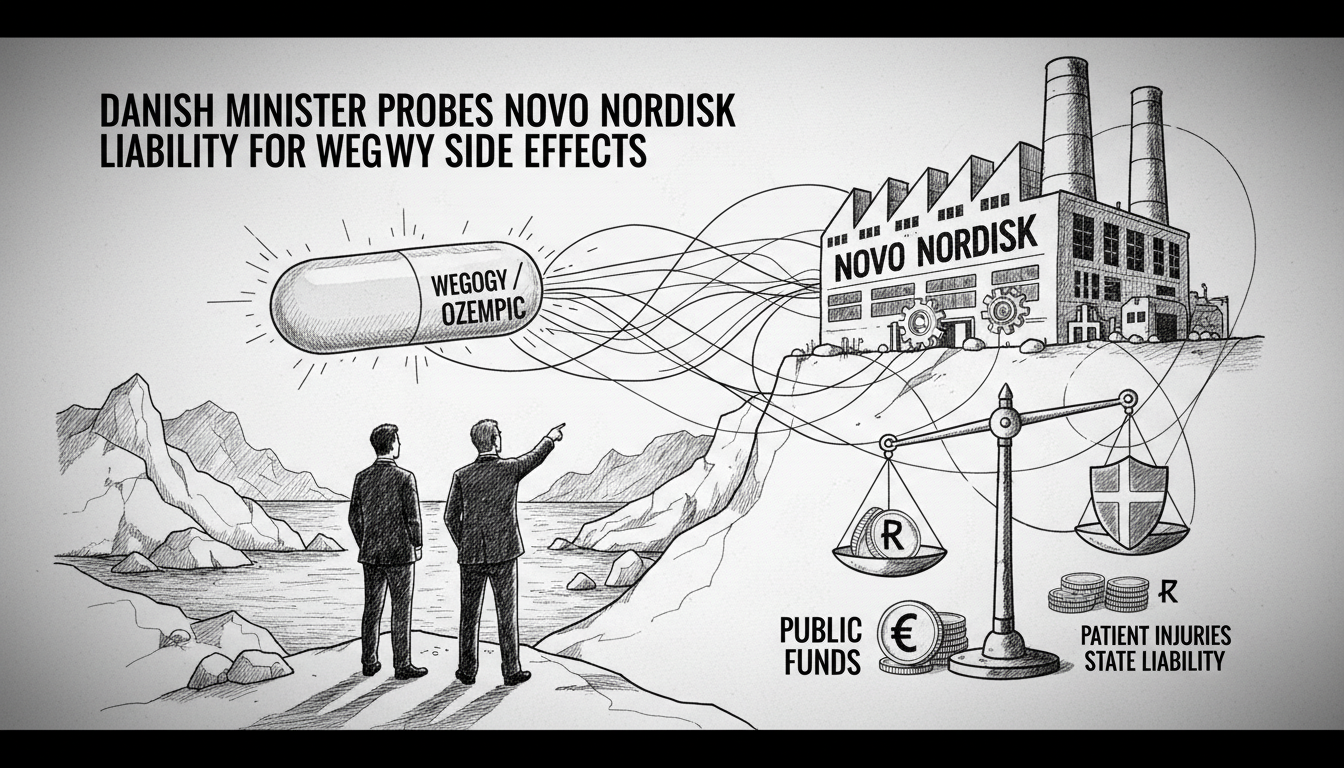 Danish Minister Probes Novo Nordisk Liability for Wegovy Side Effects